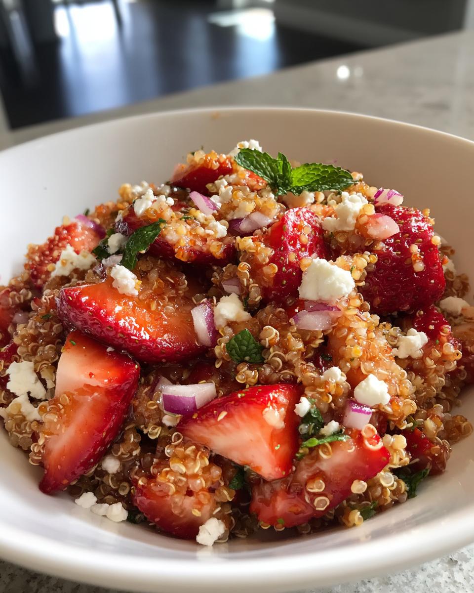 Strawberry Quinoa Salad - detail 2
