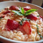 Strawberry Risotto