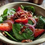 Strawberry Spinach Salad