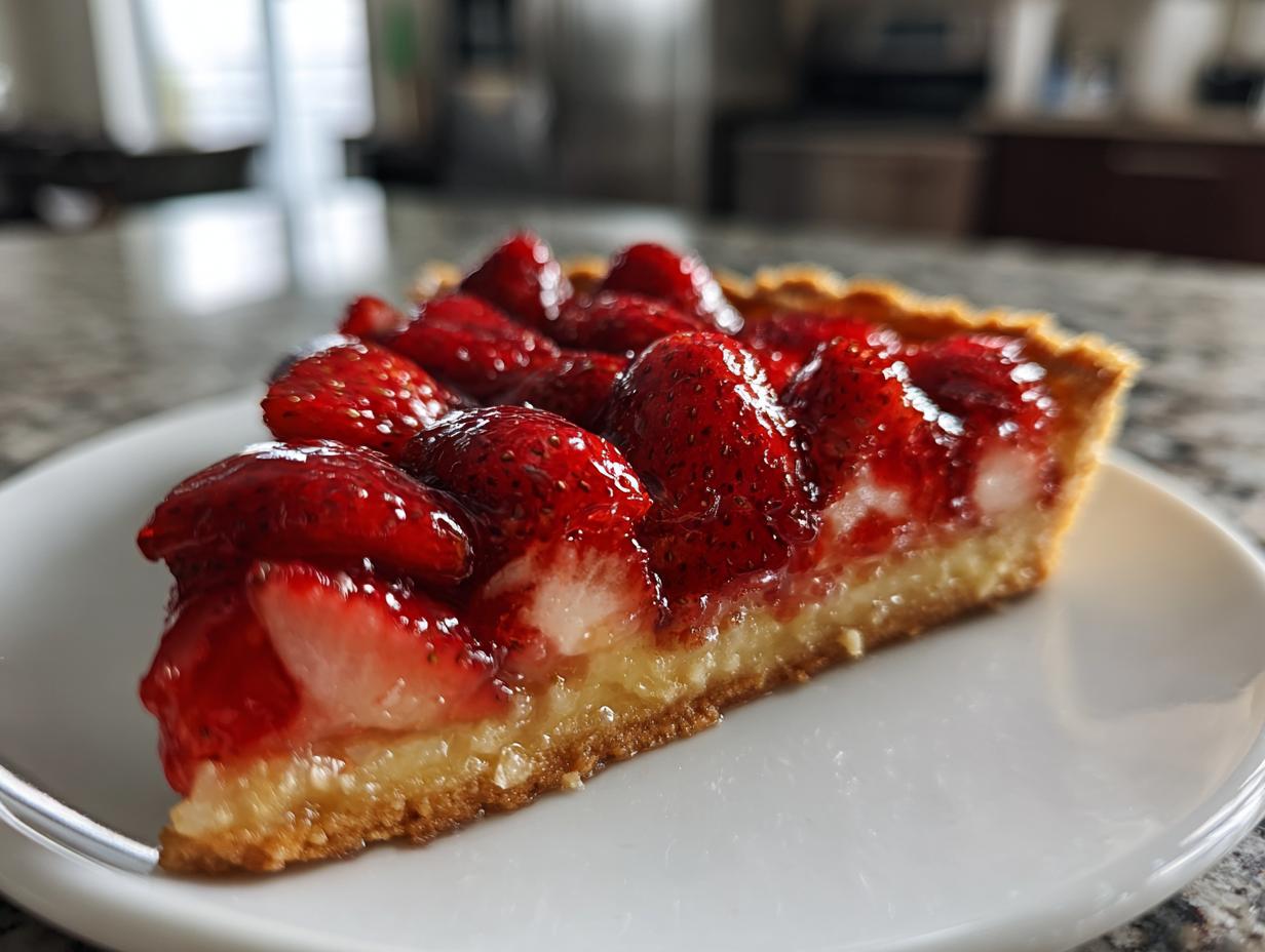 Easy Homemade Strawberry Tart