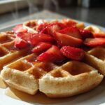 Strawberry Waffles