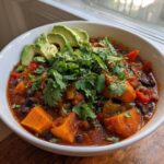 Sweet Potato and Black Bean Chili