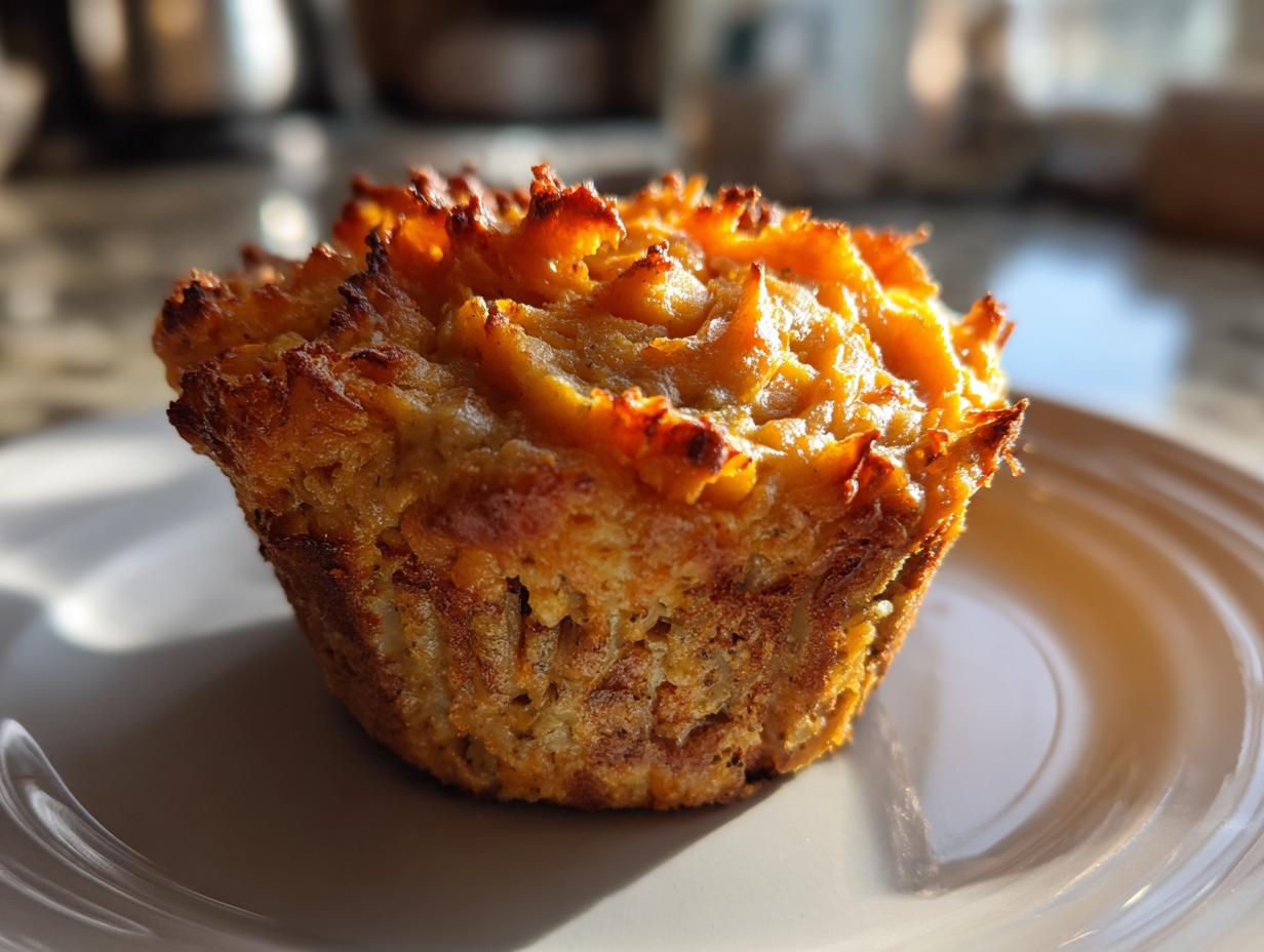 Turkey Meatloaf Muffins with Sweet Potato Topping