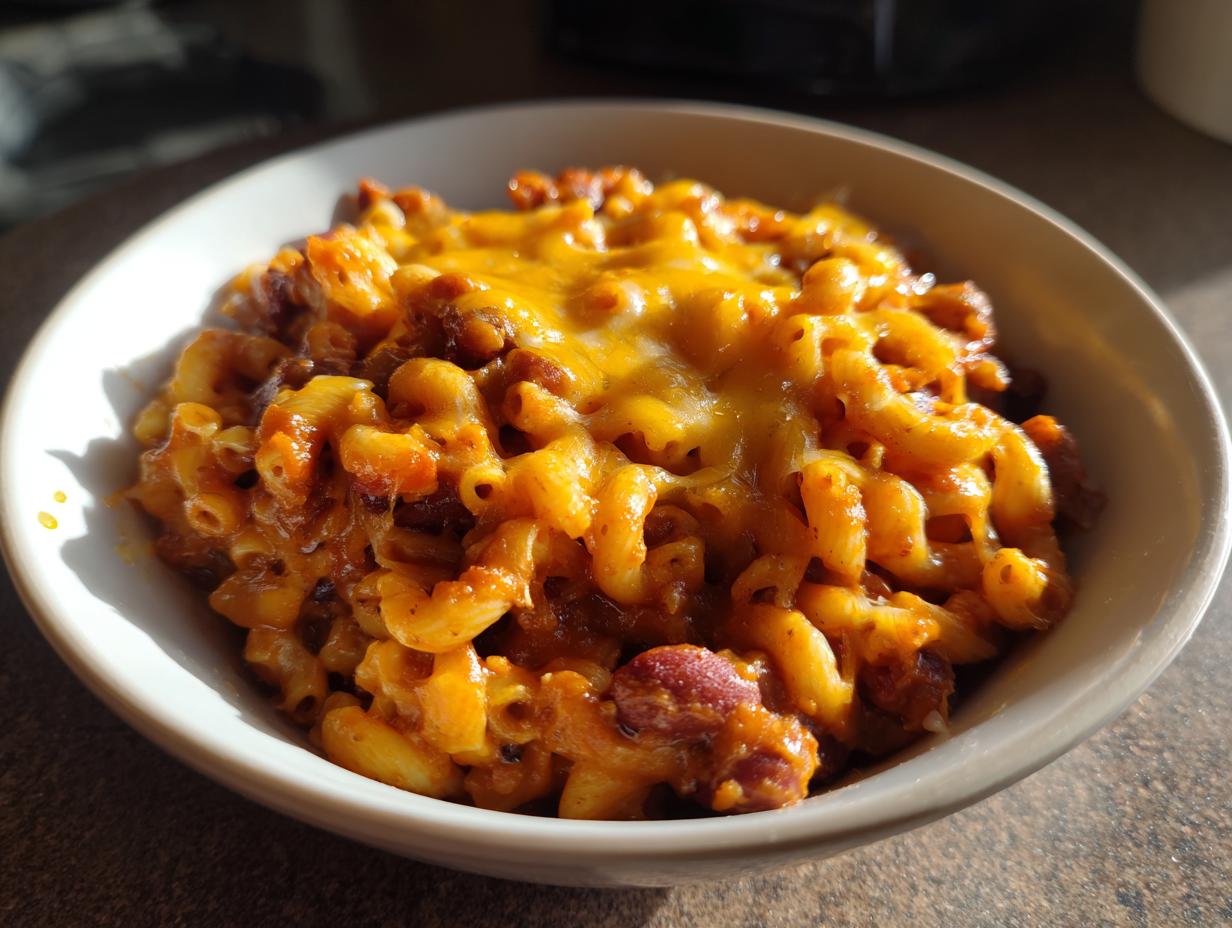 Vegetarian Chili Mac