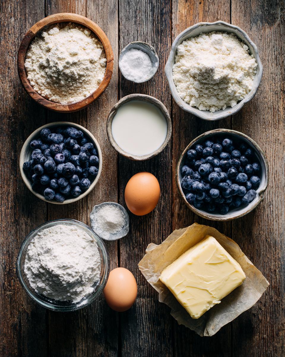 Blueberry Buttermilk Pancakes - detail 1