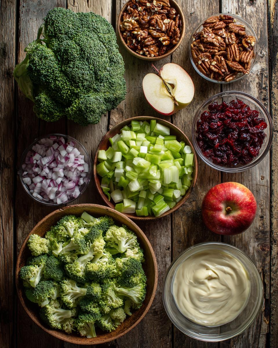 Broccoli Apple Crunch Salad - detail 1