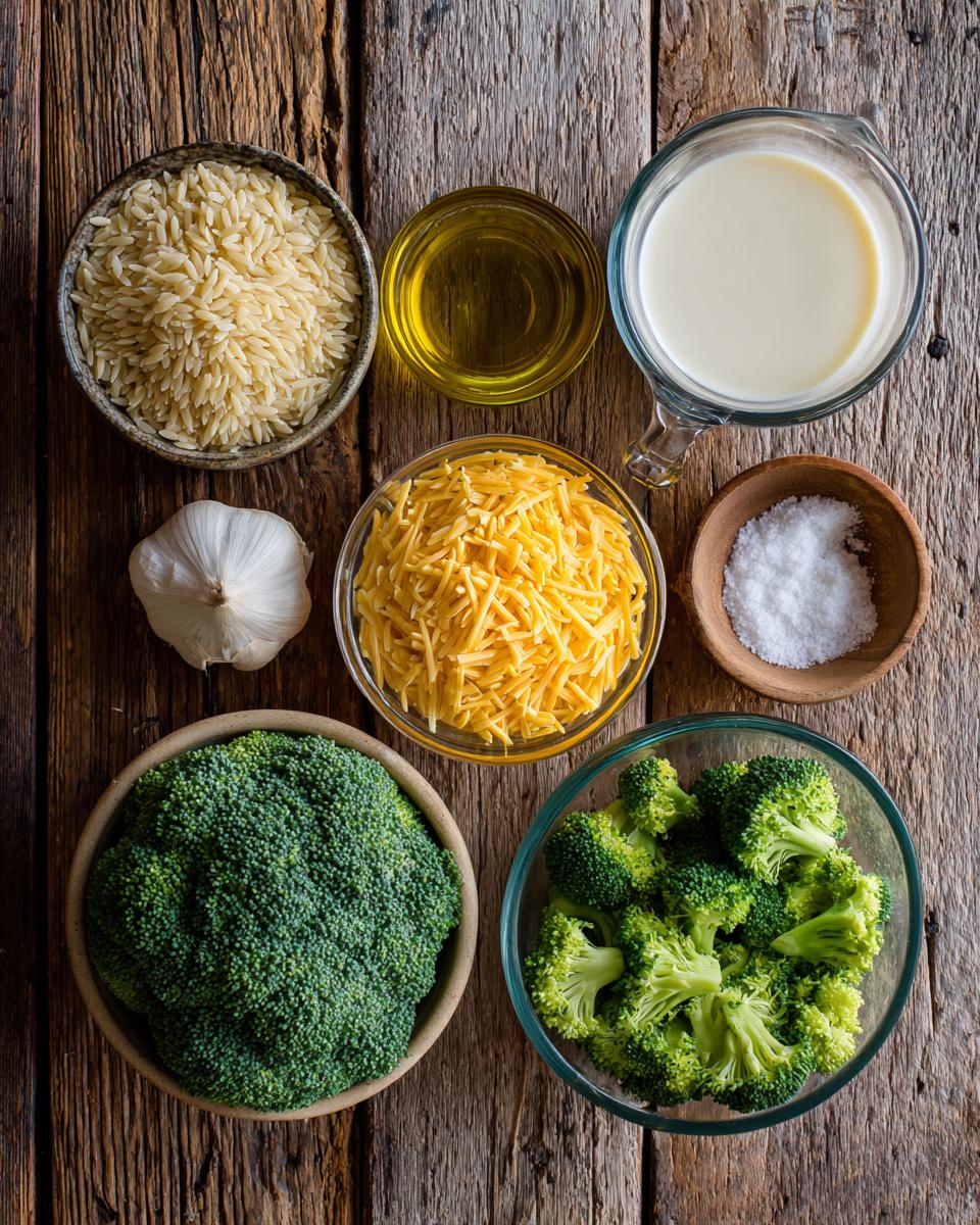 Broccoli Cheddar Orzo - detail 1