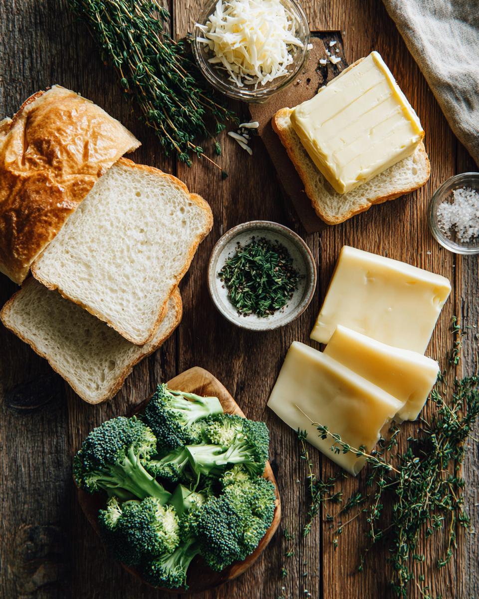 Broccoli Havarti Grilled Cheese - detail 1