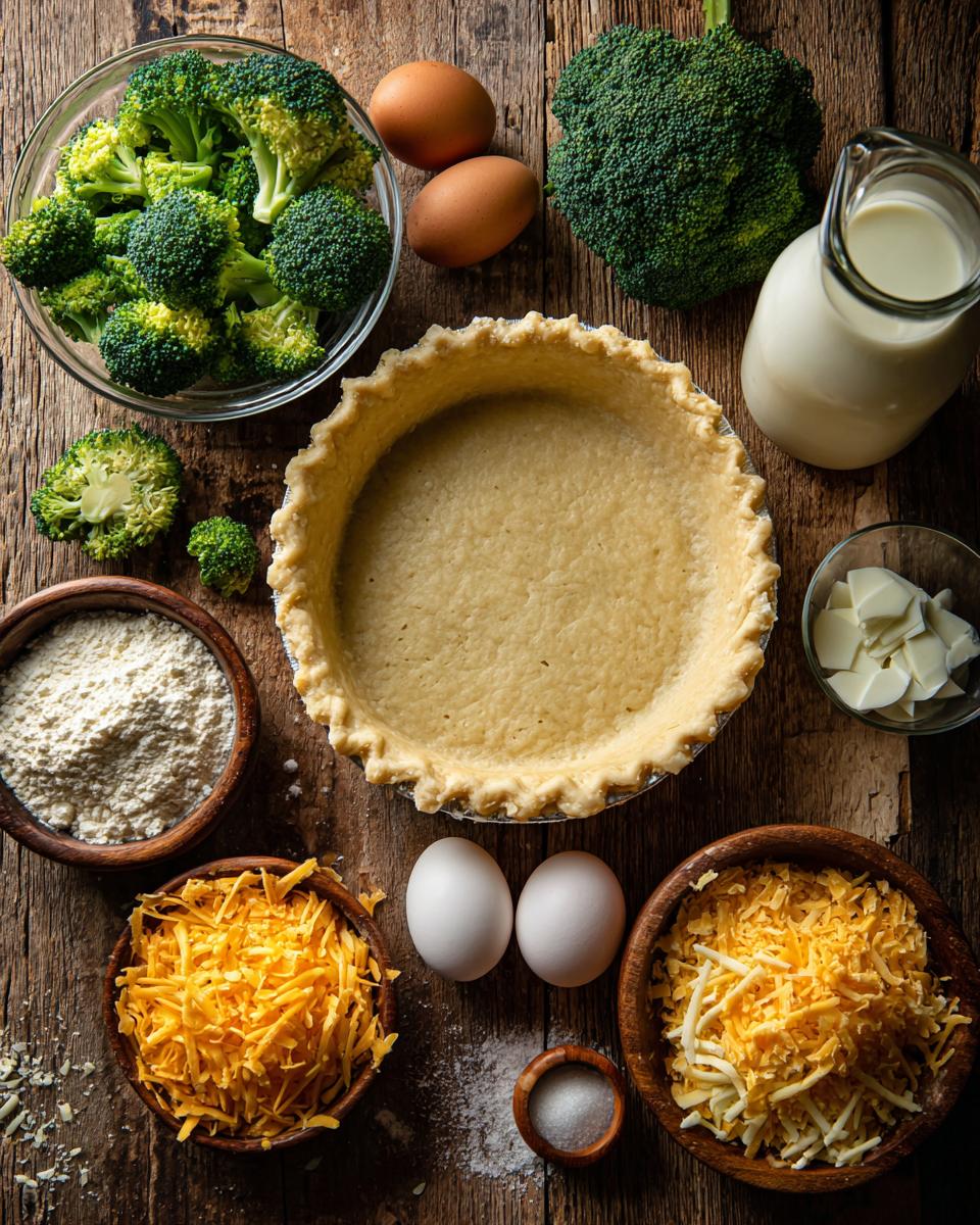 Broccoli Quiche - detail 1