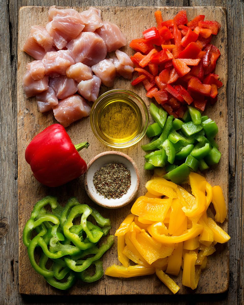 Cajun Chicken and Peppers - detail 1