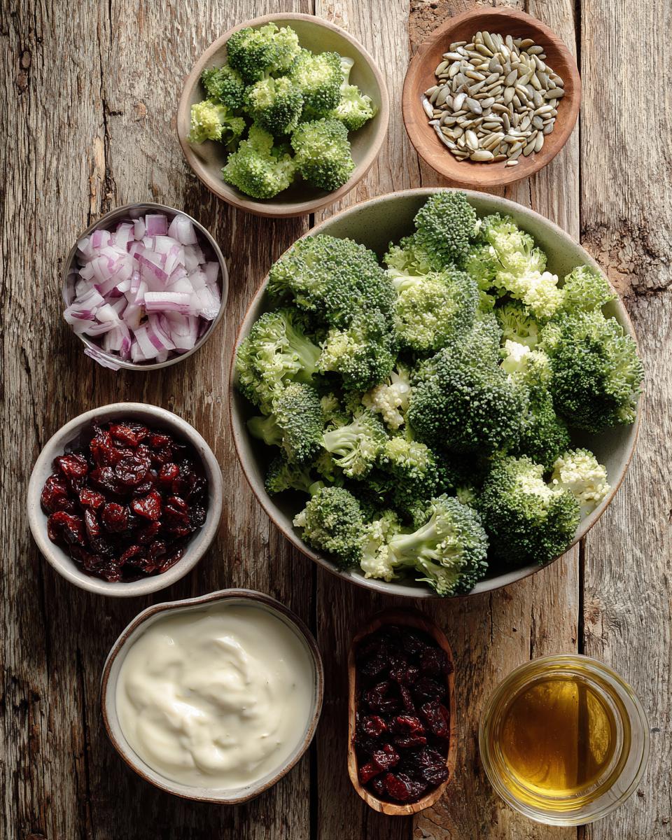 Creamy Vegan Broccoli Salad - detail 1