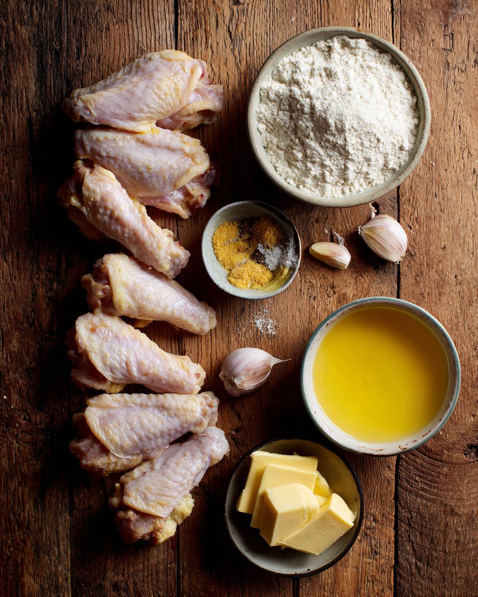 Garlic Parmesan Chicken Wings - detail 1