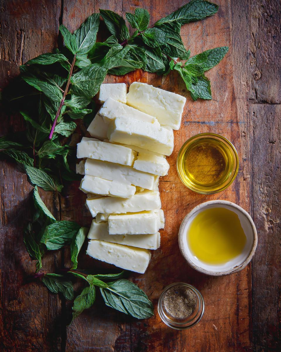 Halloumi with Honey - detail 1