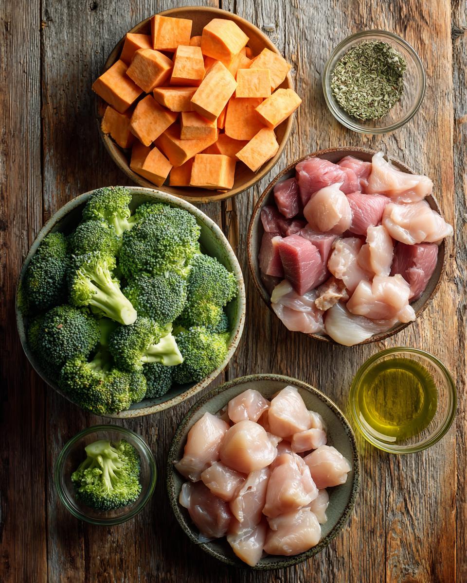 Sheet Pan Roasted Chicken, Sweet Potatoes & Broccoli - detail 1