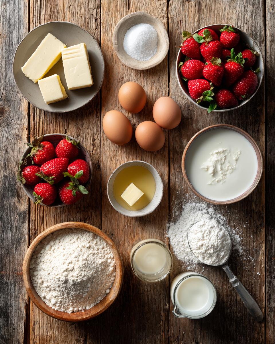Strawberry Bundt Cake - detail 1
