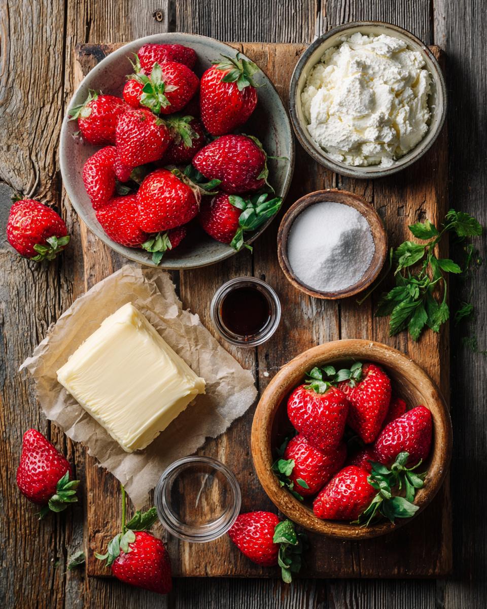 Strawberry Butter - detail 1