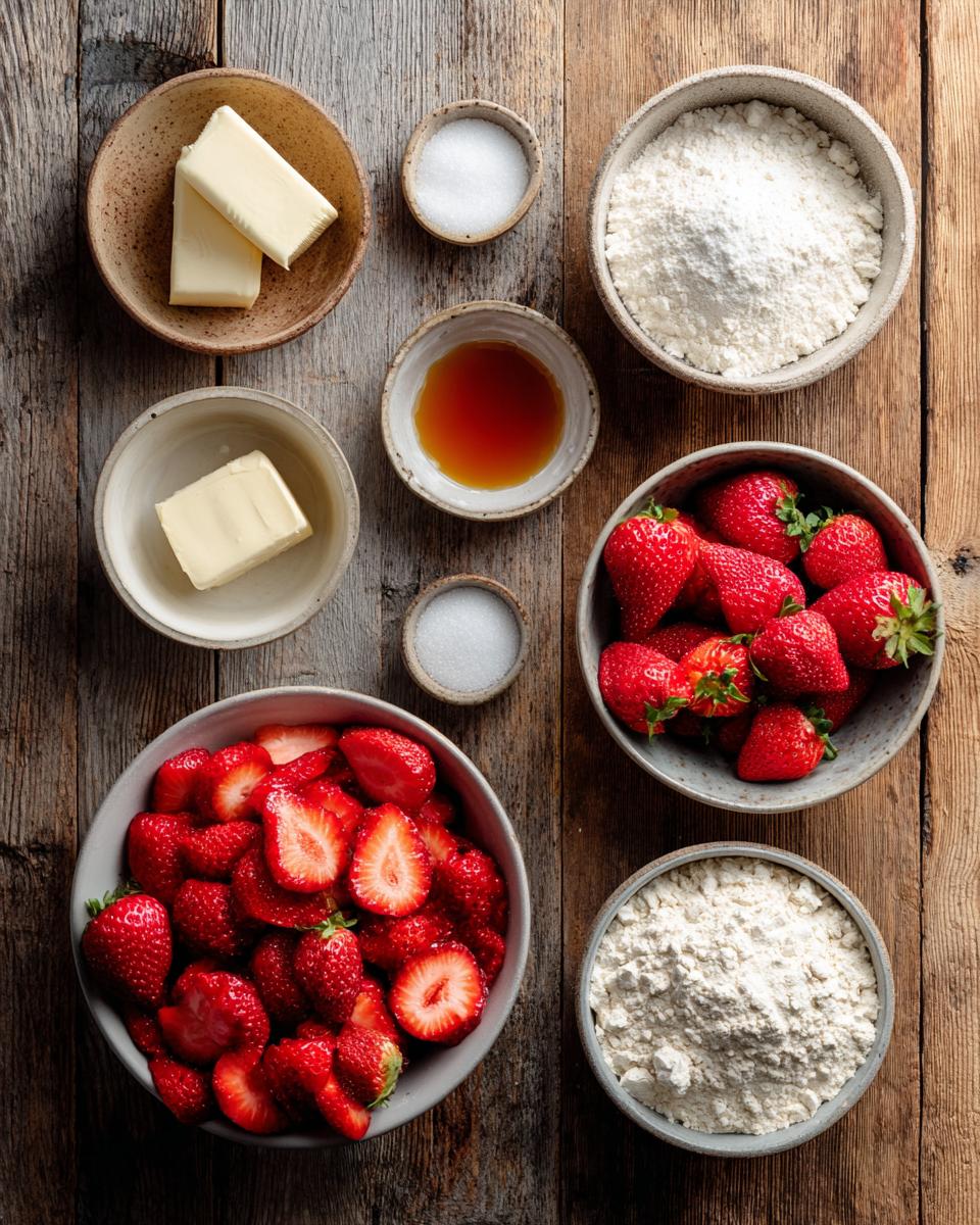 Strawberry Crumb Bars - detail 1