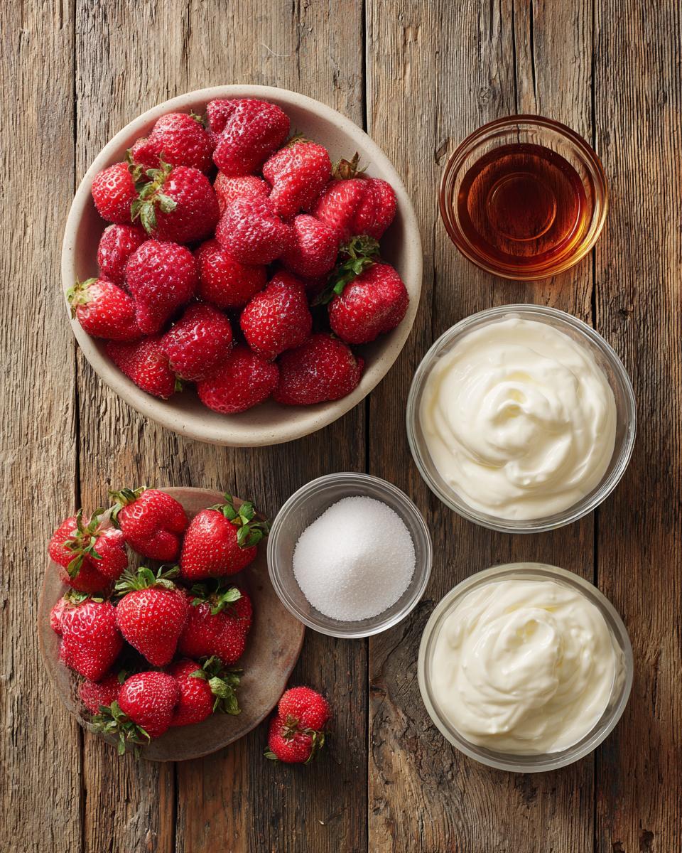 Strawberry Frozen Yogurt - detail 1