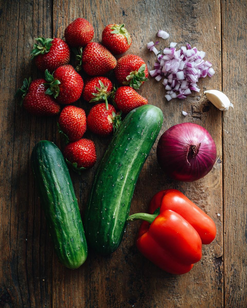 Strawberry Gazpacho - detail 1