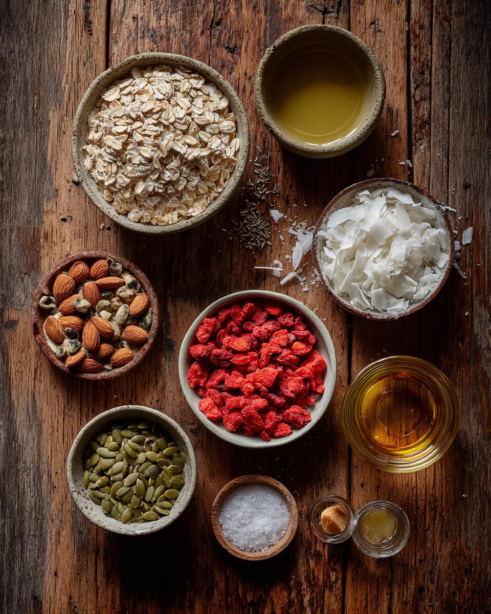 Strawberry Granola - detail 1