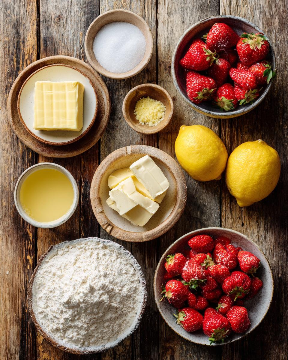 Strawberry Lemonade Bars - detail 1