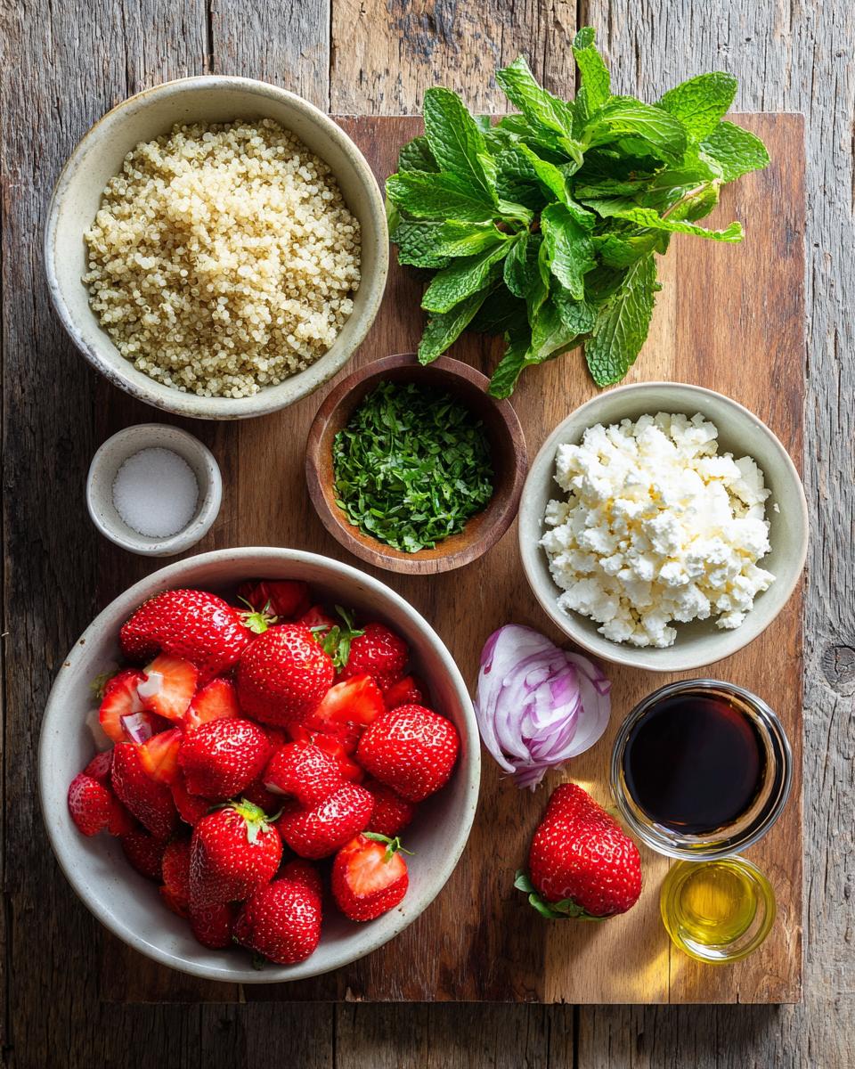 Strawberry Quinoa Salad - detail 1