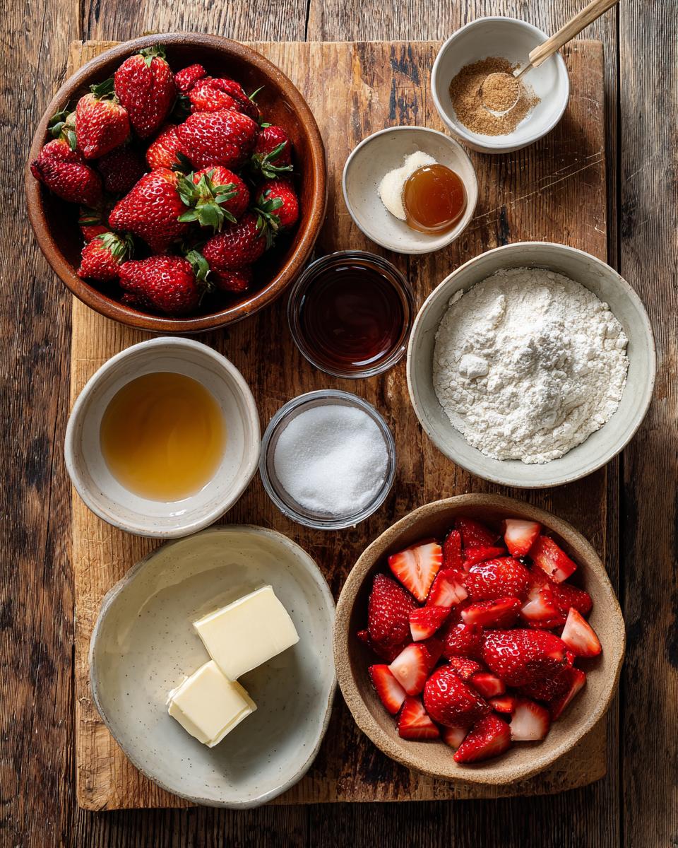 Strawberry Upside Down Cake - detail 1