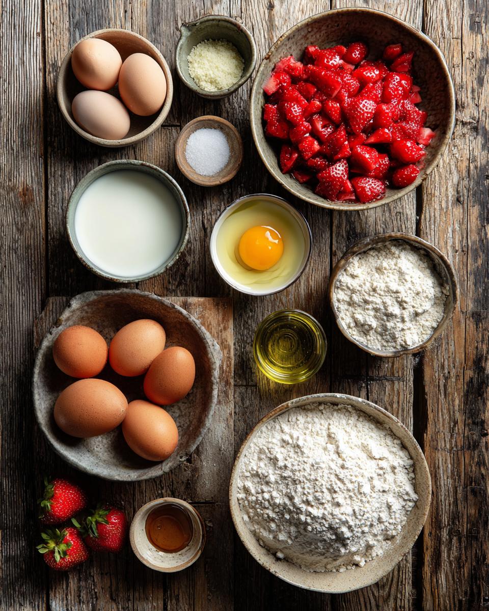 Strawberry Waffles - detail 1