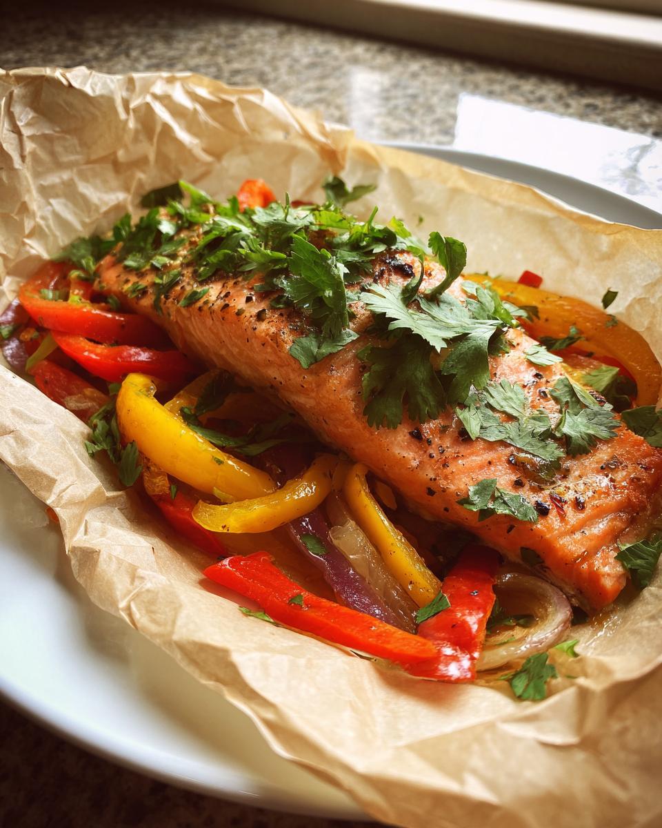 30-Minute Garlic-Ginger Salmon en Papillote - detail 2