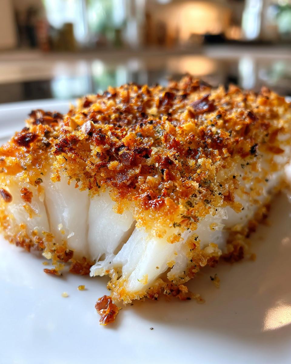 Almond Crusted Cod - detail 2