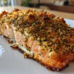 Baked Salmon with Lemon-Herb Crust
