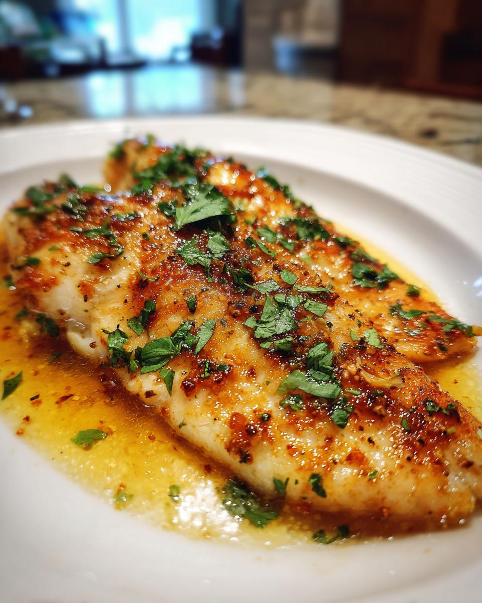 Ginger Lime Tilapia - detail 2