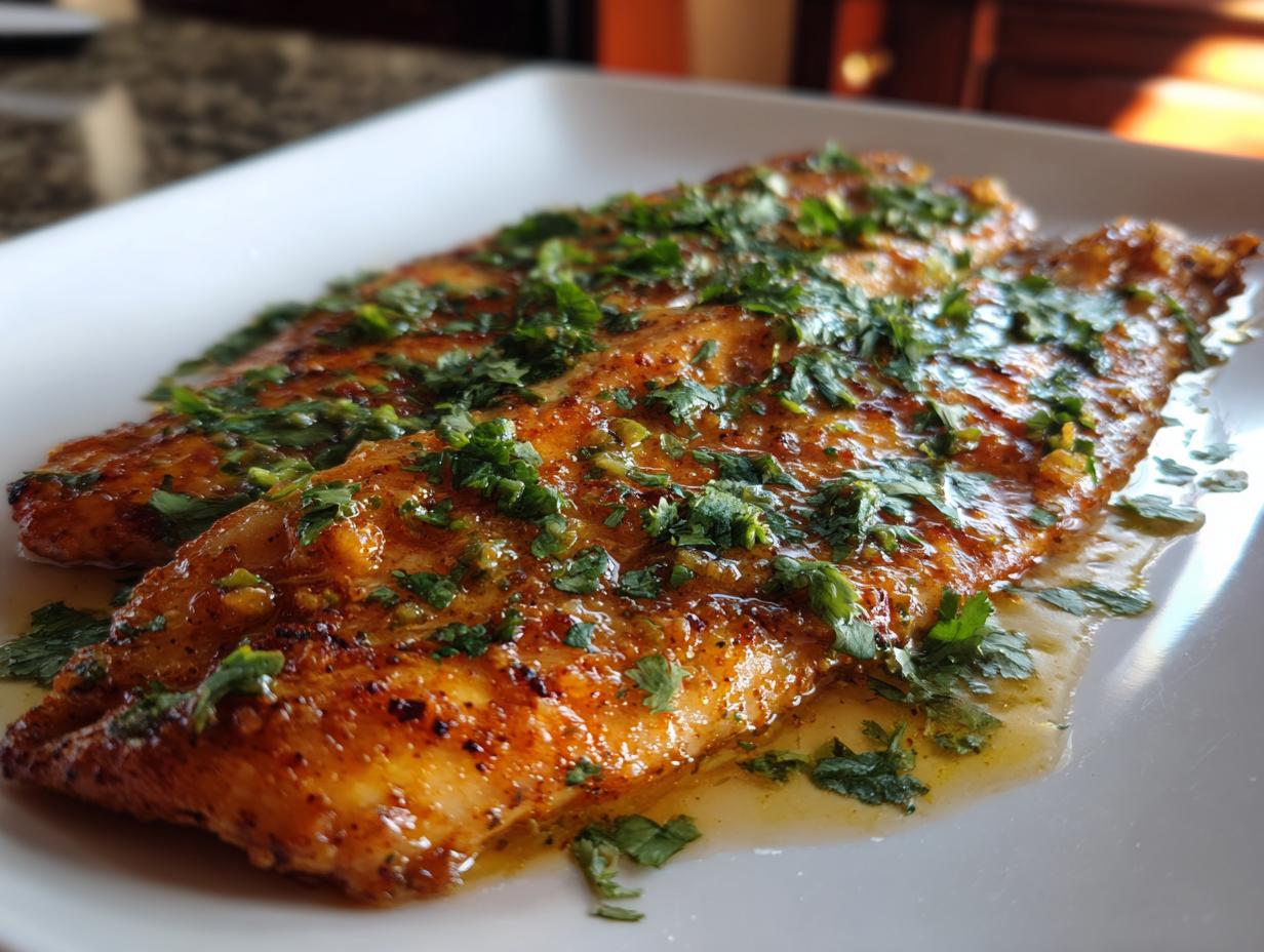 Ginger Lime Tilapia