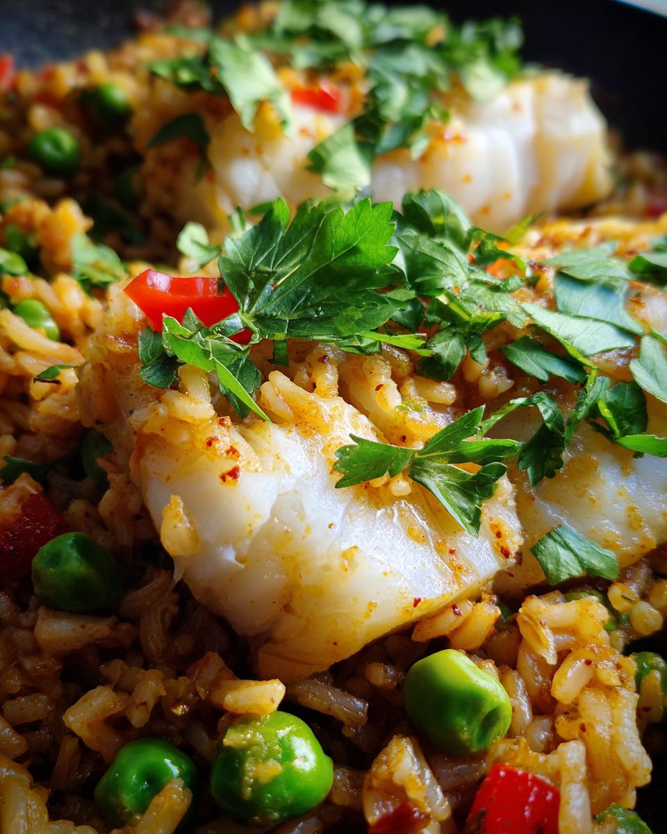 Healthy Cod Rice One-Pot - detail 2