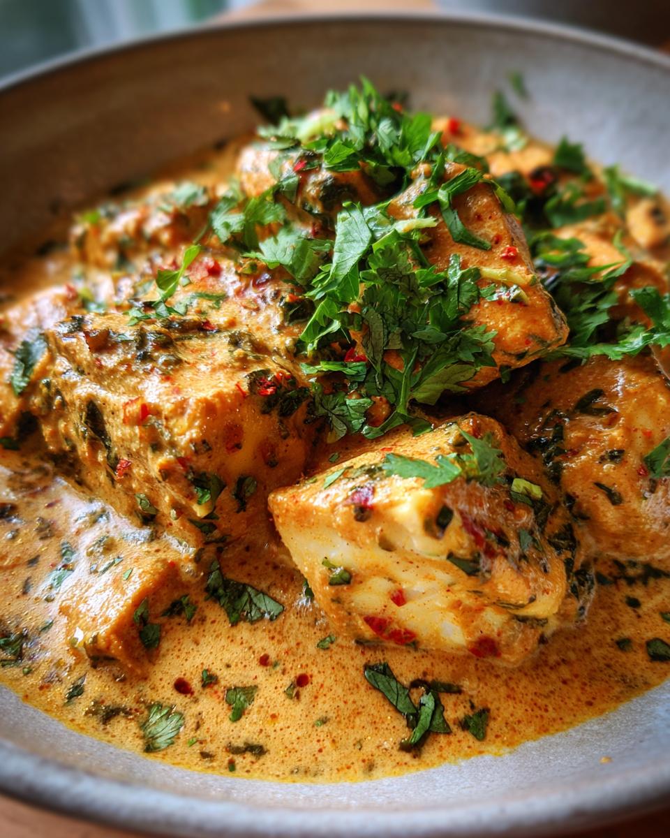 Healthy Fish Korma - detail 2