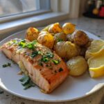 Instant Pot Salmon with Garlic Potatoes