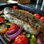 Med-Style Sea Bass Traybake