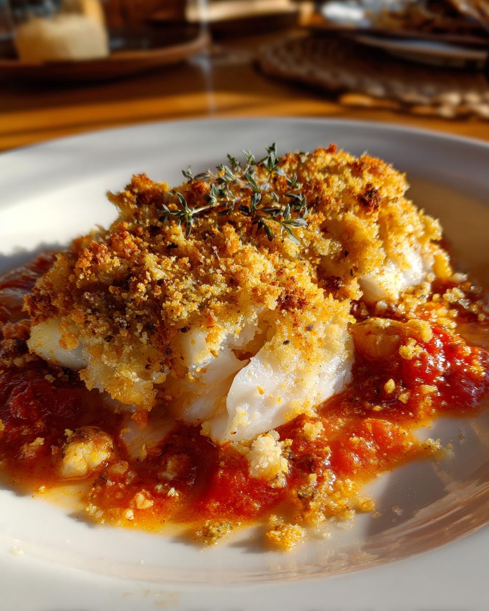 Mediterranean Fish Gratins - detail 2