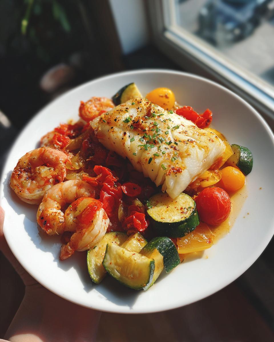 One-Pan Cod & Red Shrimp - detail 2