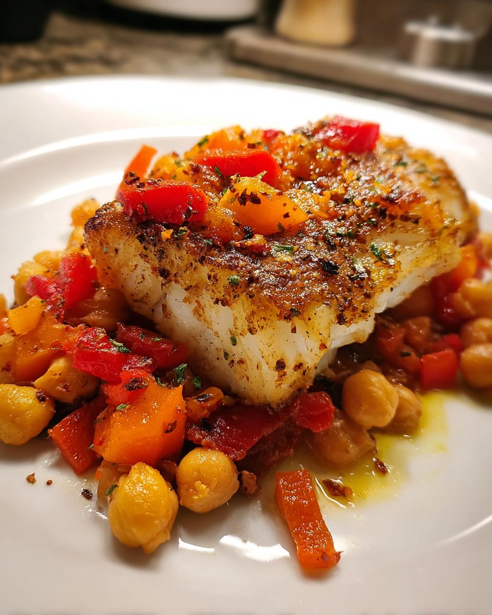 Paprika Cod and Chickpea Traybake - detail 2