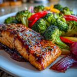 Sheet Pan Teriyaki Salmon with Vegetables