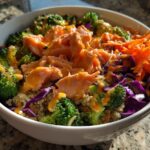 Sriracha Salmon Power Bowls