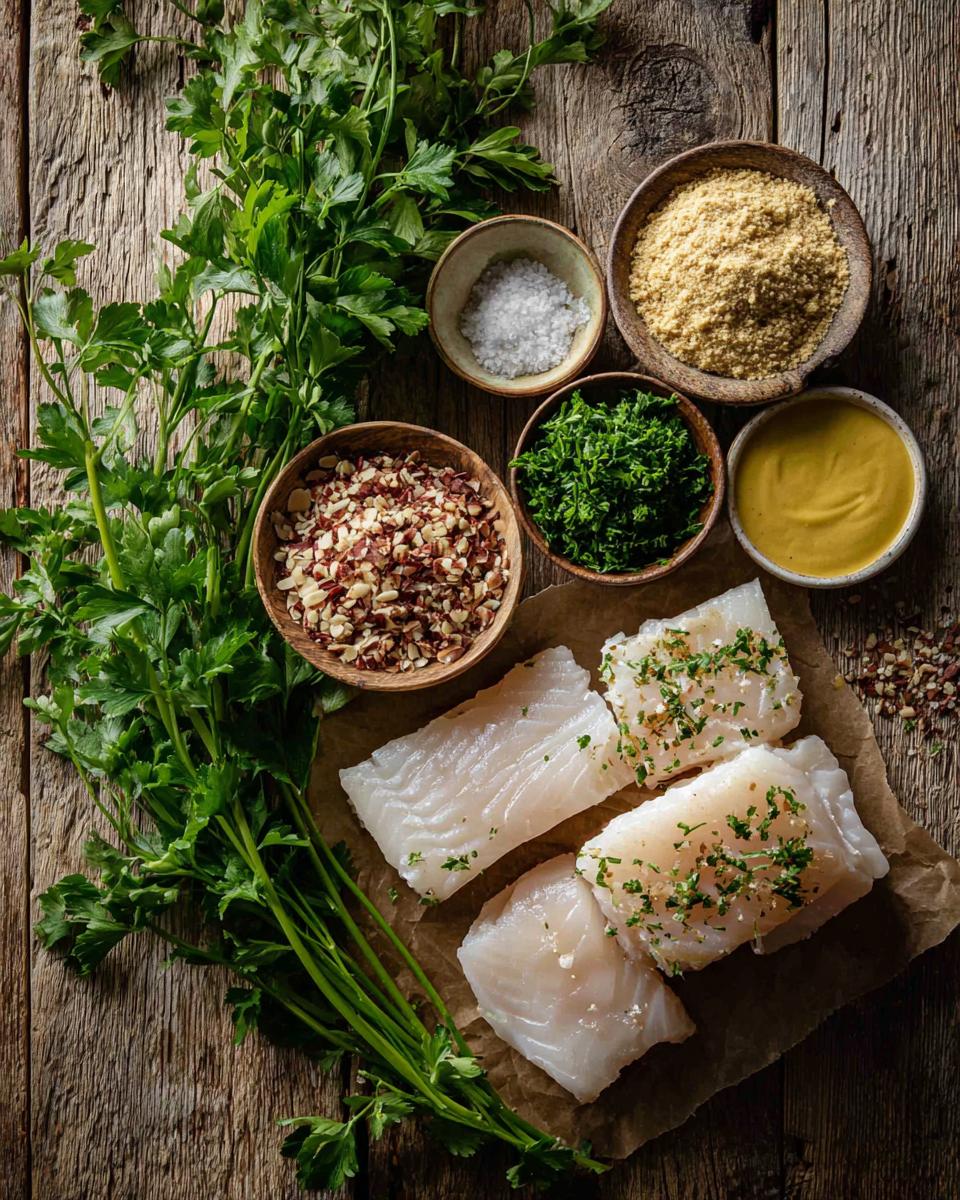 Almond Crusted Cod - detail 1