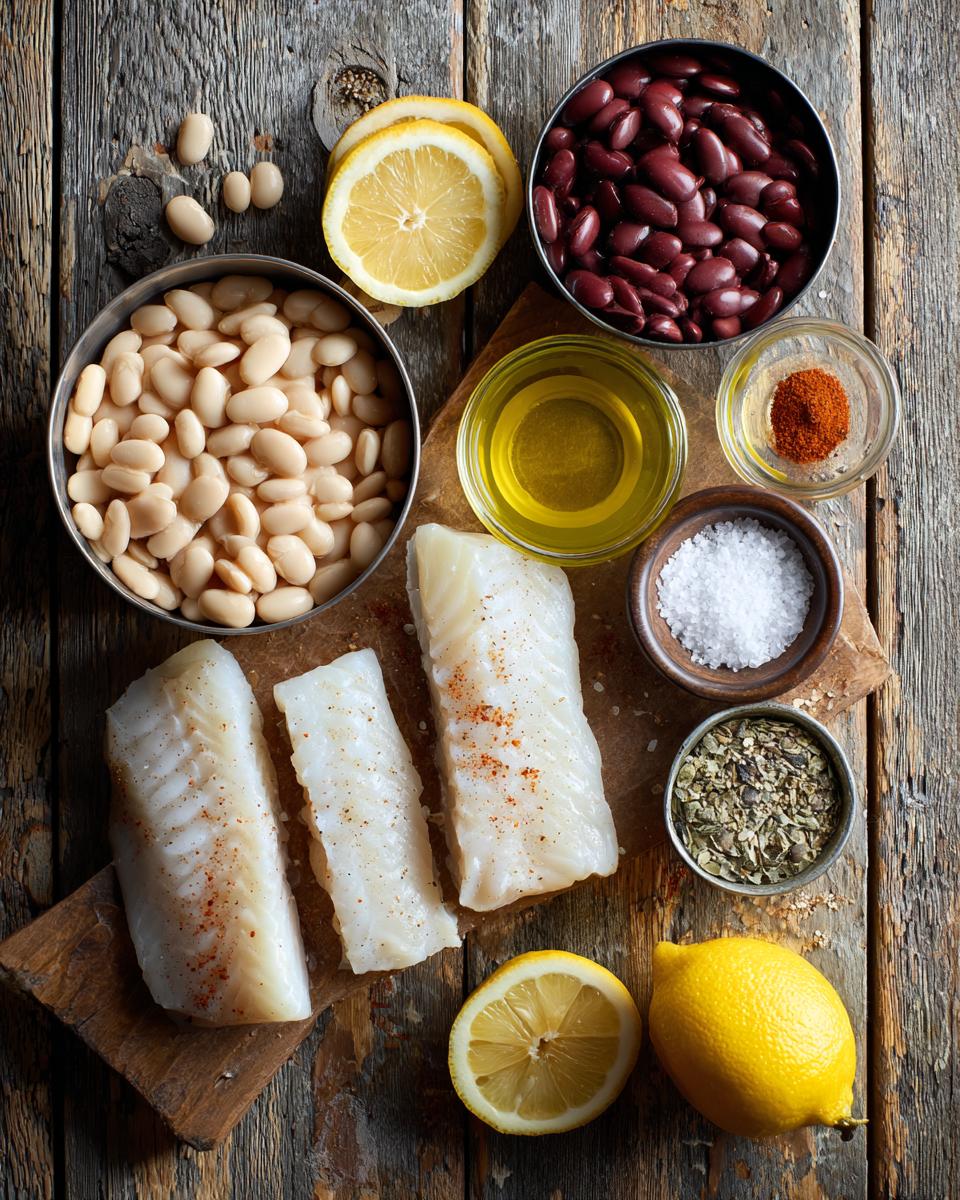 Baked Cod and Butter Beans - detail 1