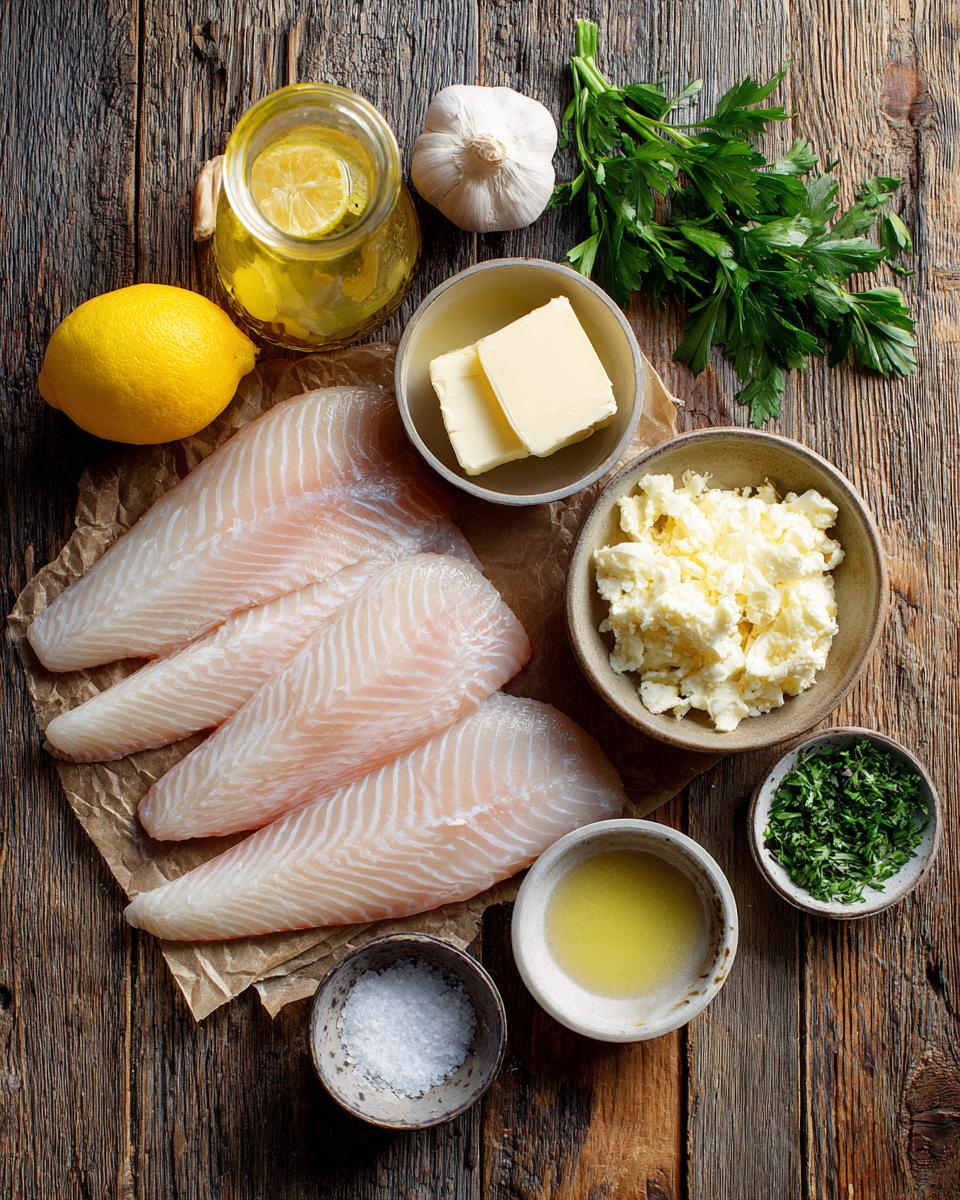 Baked Lemon Garlic Butter Tilapia - detail 1