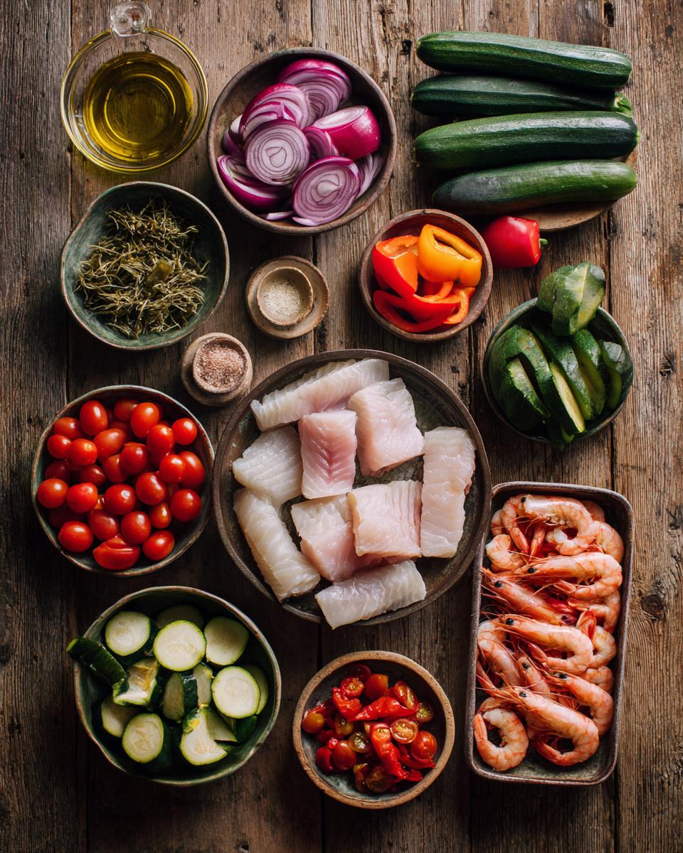 One-Pan Cod & Red Shrimp - detail 1
