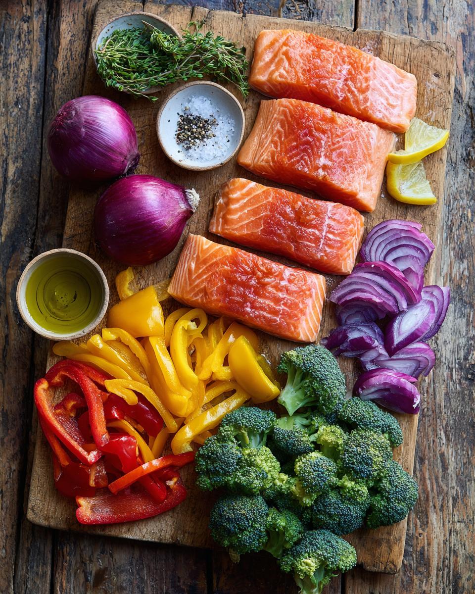 Sheet Pan Teriyaki Salmon with Vegetables - detail 1